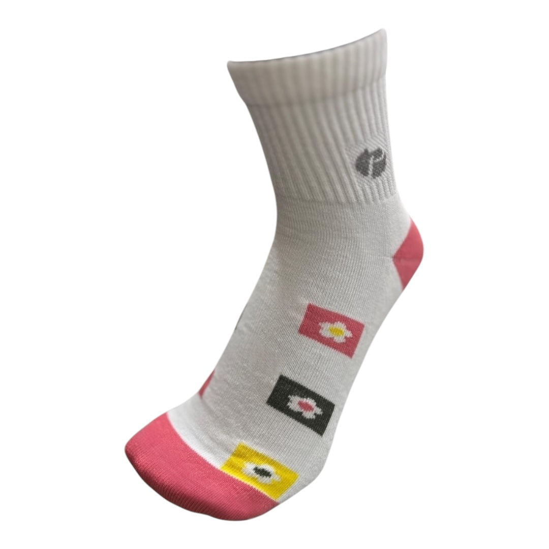 Women half terry high socket socks