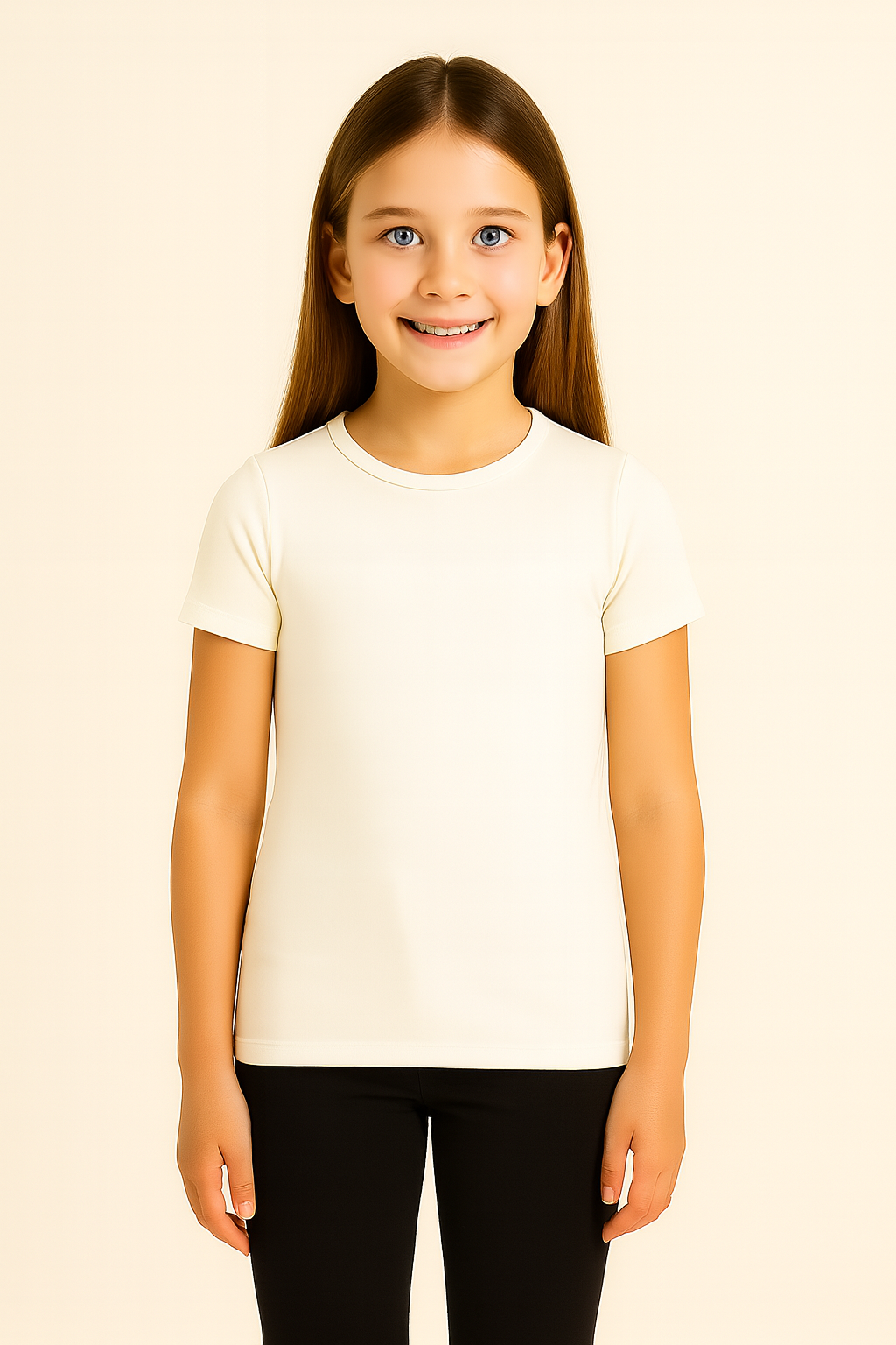 Girls Short Sleeves Top