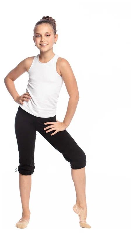 Girls wide strap tank top