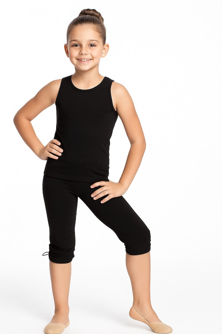Girls wide strap tank top