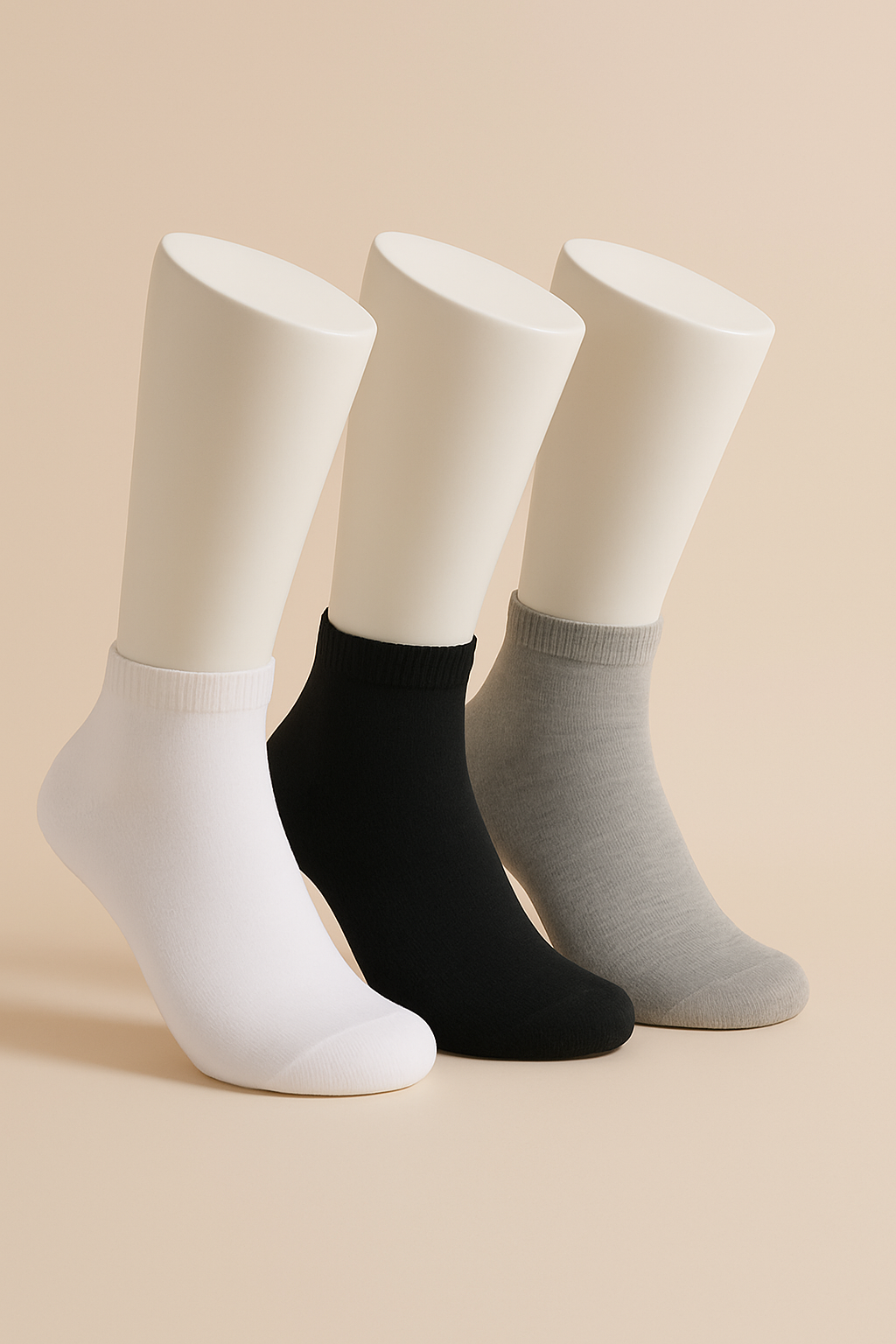 Newborn mid-calf Socks (3 Pairs)