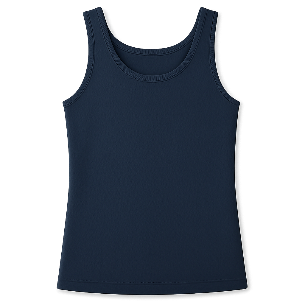Girls wide strap tank top
