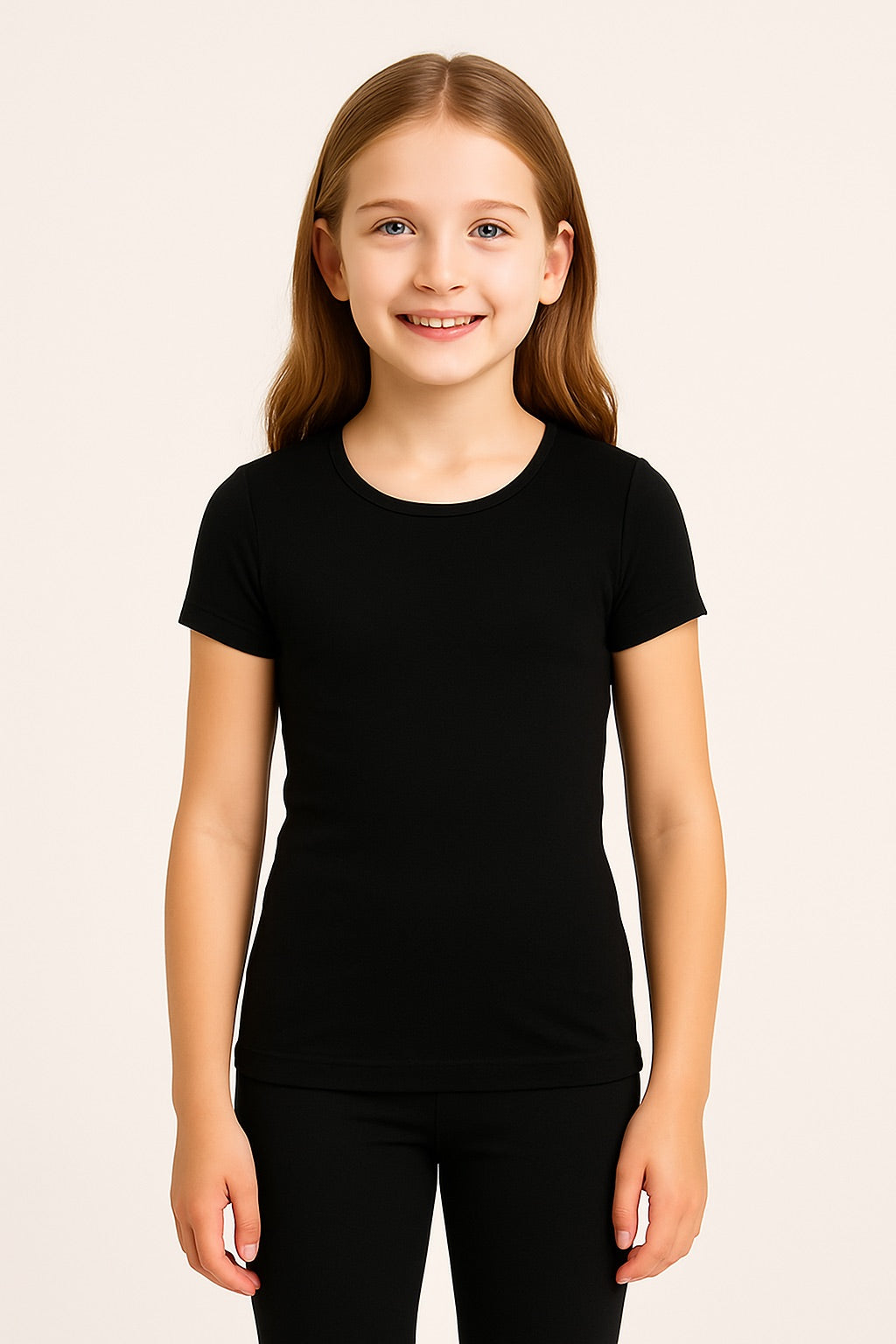 Girls Short Sleeves Top
