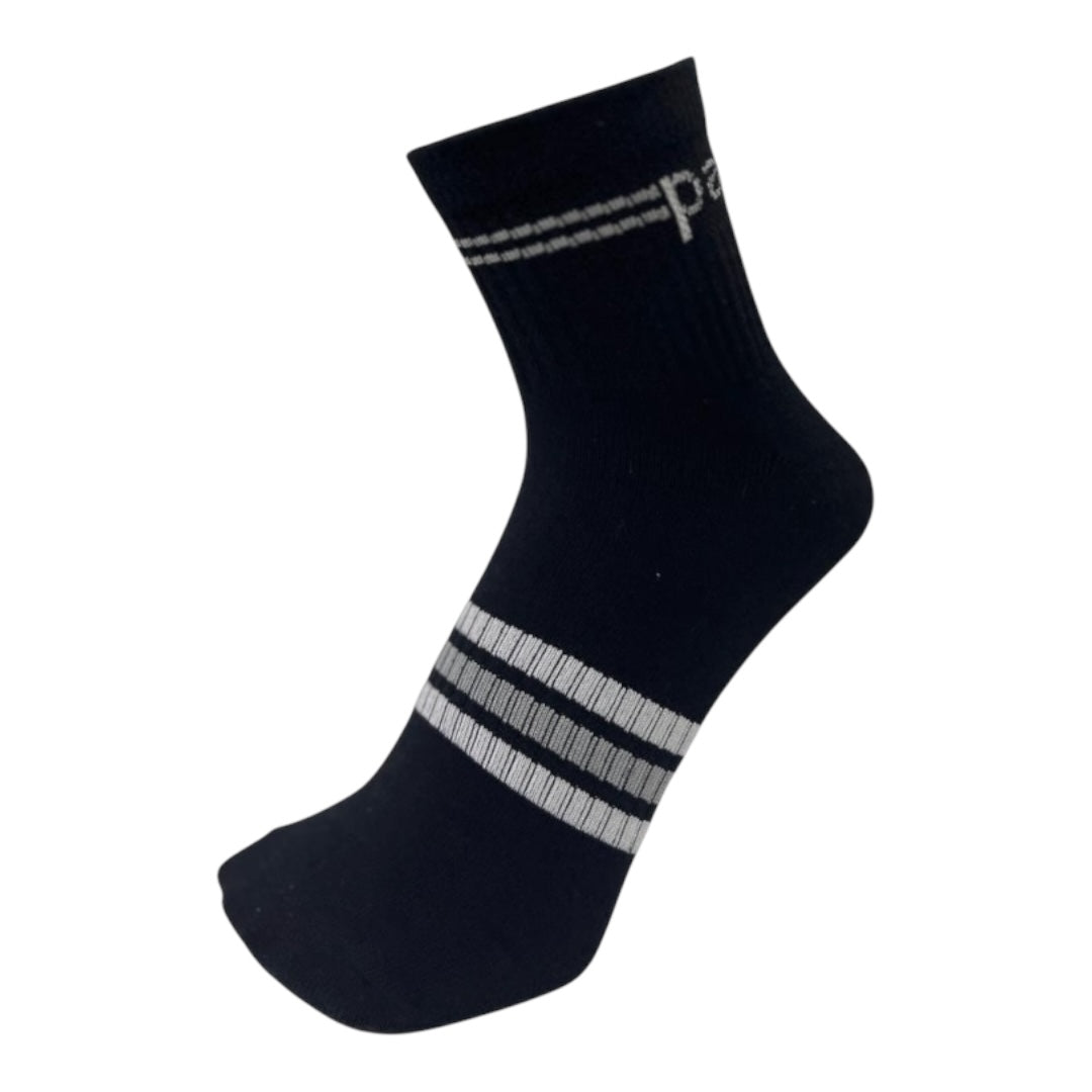 Men half Terry high socquette socks