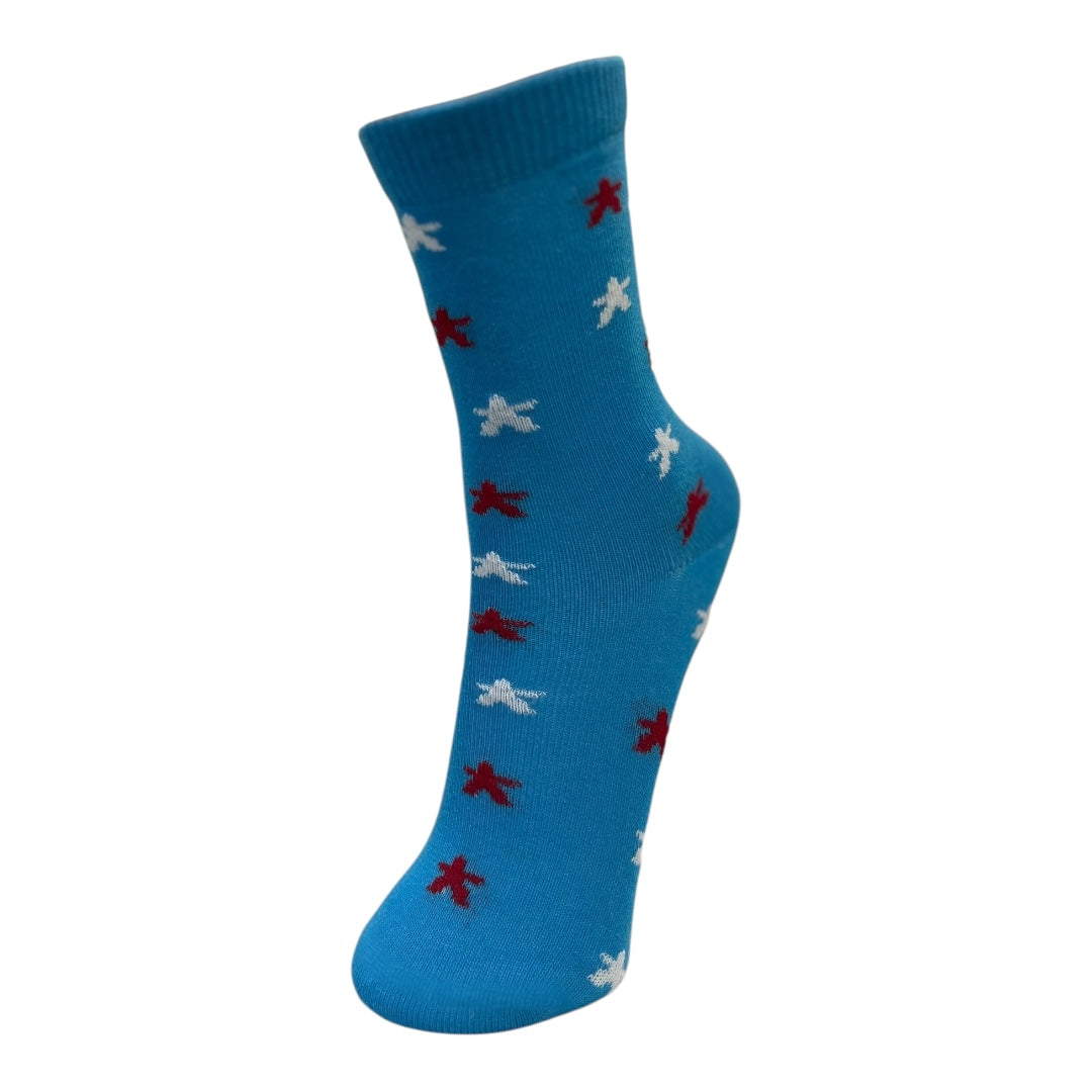 Girls mid-calf socks