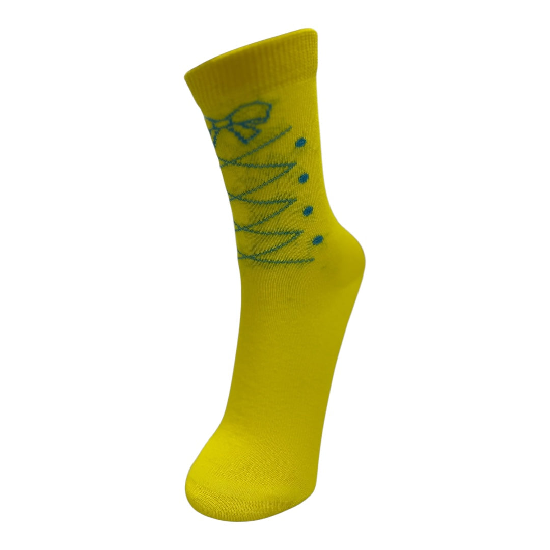 Girls mid-calf socks
