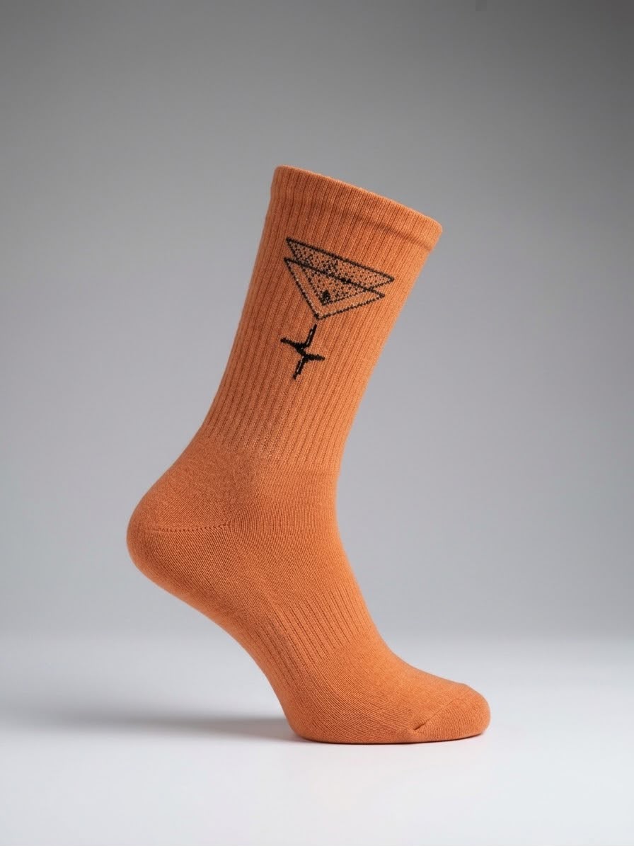 Geo Cross Socks