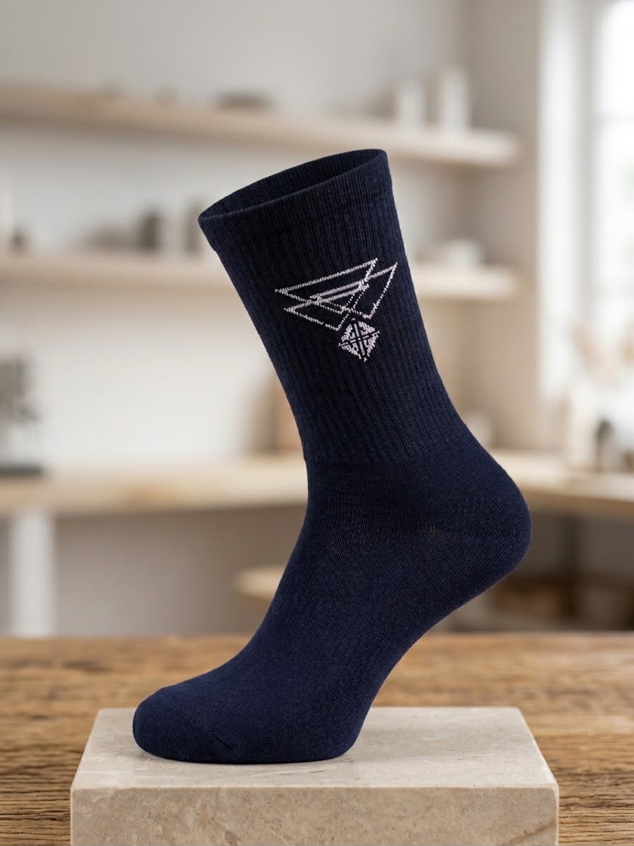 Intersecting Triangles Socks